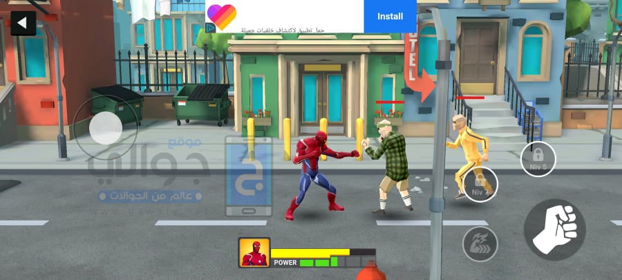 شرح لعبة سبايدر هيرو Spider Hero